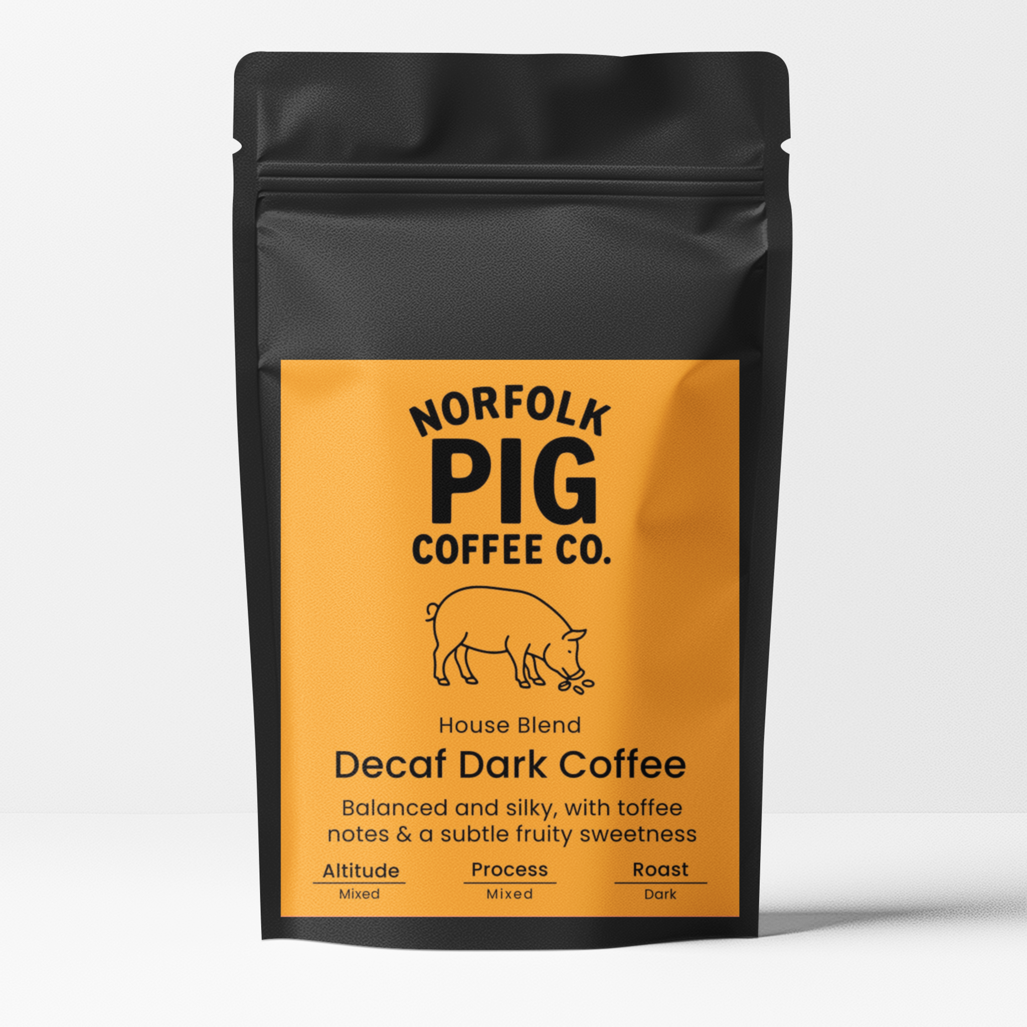 Decaffeinated Dark Coffee