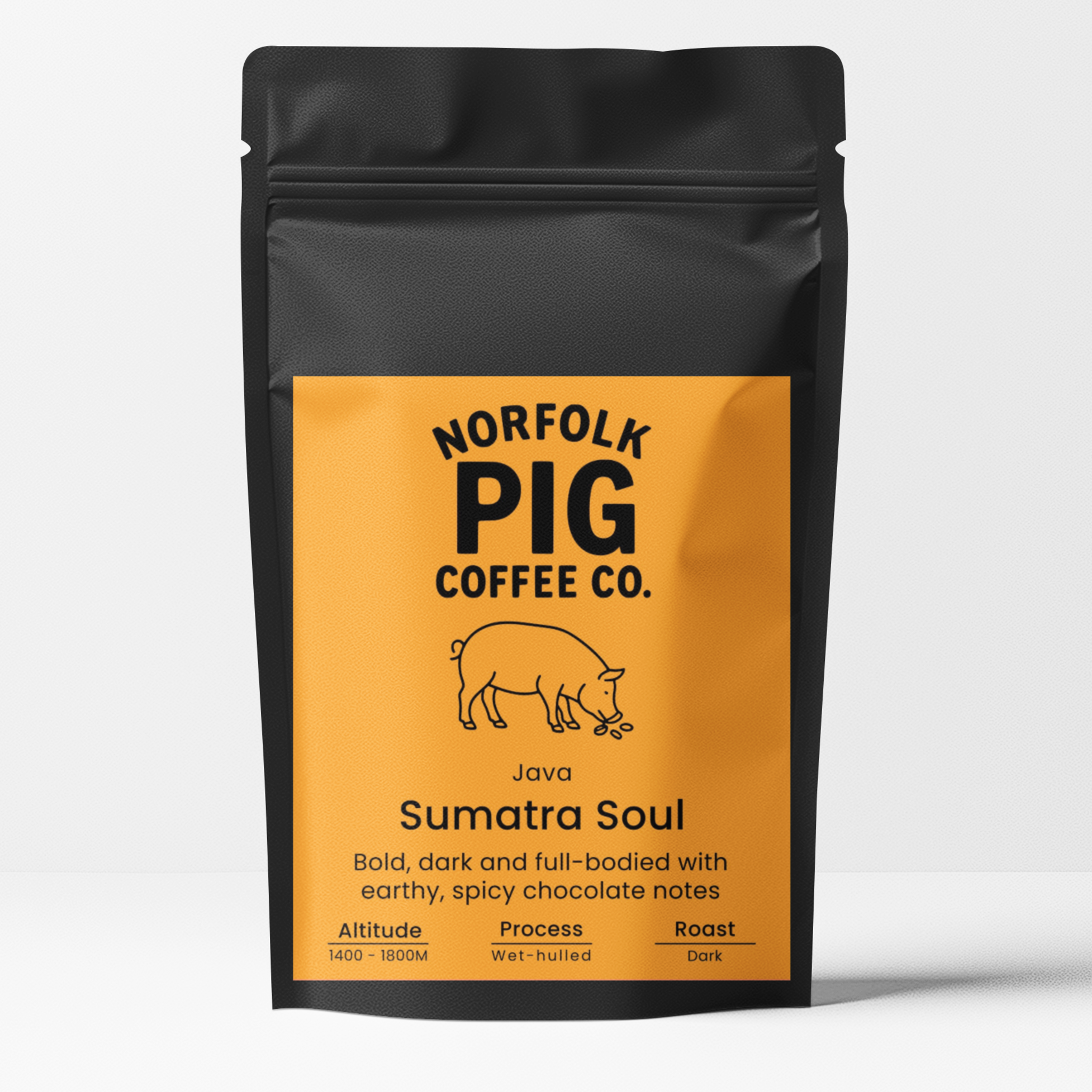 Java Sumatra Soul Coffee | Single Origin Dark Roast – Norfolk Pig ...