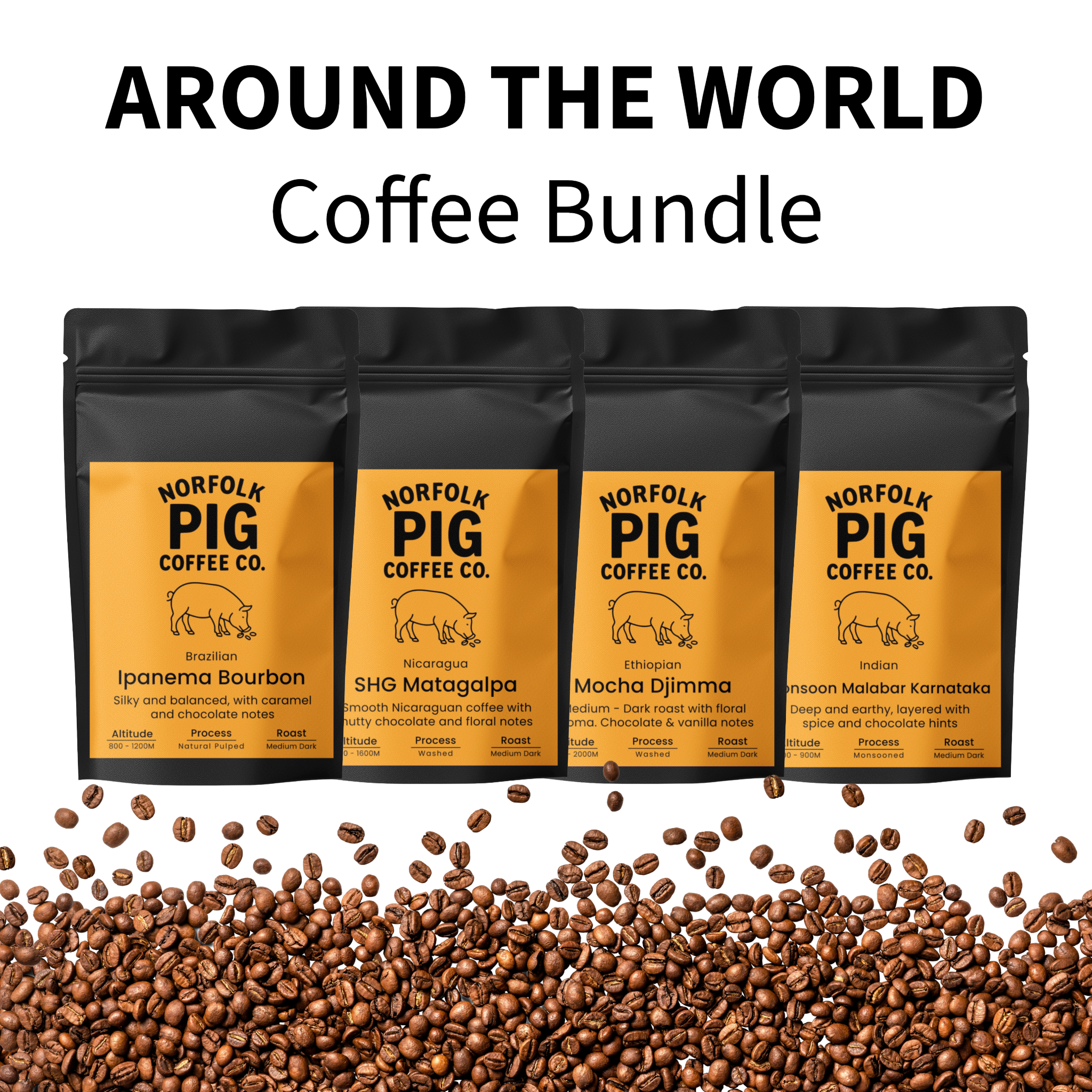 Around The World Coffee Bundle - Single Origin Collection