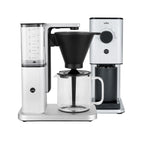 Wilfa Zense Alux Coffee Maker (Brushed Aluminium) and Zense Alux Coffee Grinder Bundle
